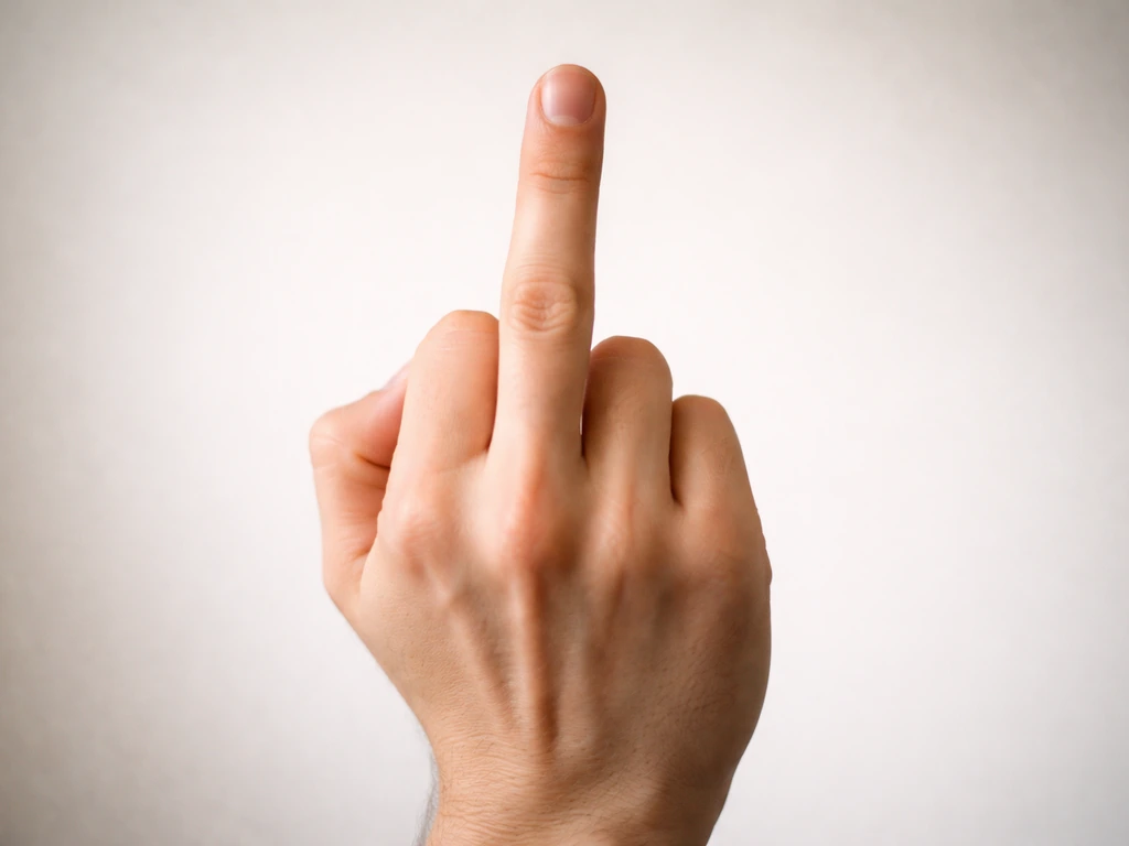 flipping a bird meaning