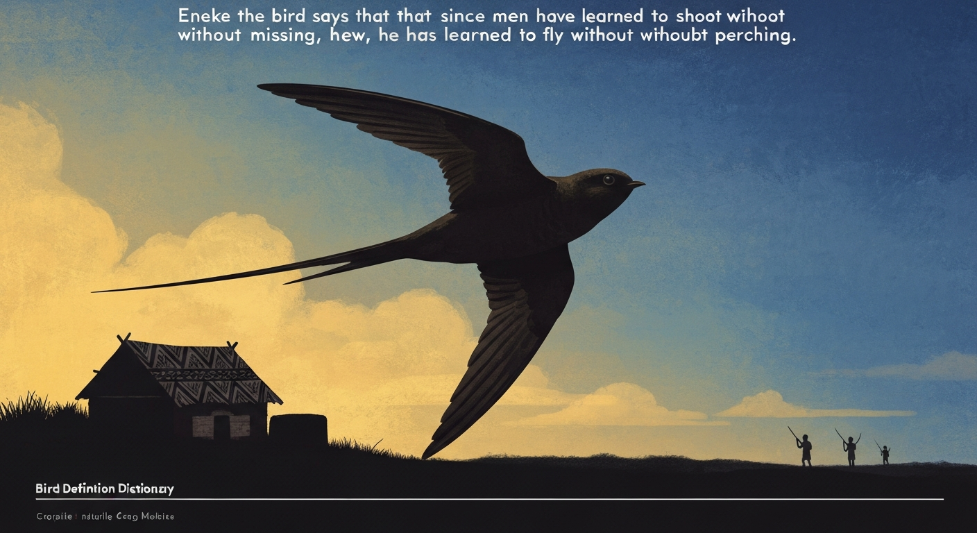 Eneke the Bird Proverb Meaning: Origin, Uses, and Examples